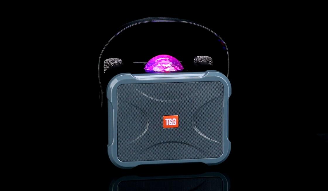 TG543DK portable outdoor karaoke color light speaker