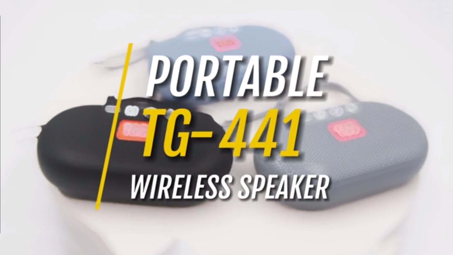 TG-441 PORTABLE WIRELESS SPEAKER